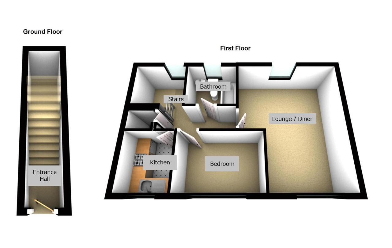 Chipad Mono - Quality City Centre Apartment, With Free Parking Space Chichester Exterior photo